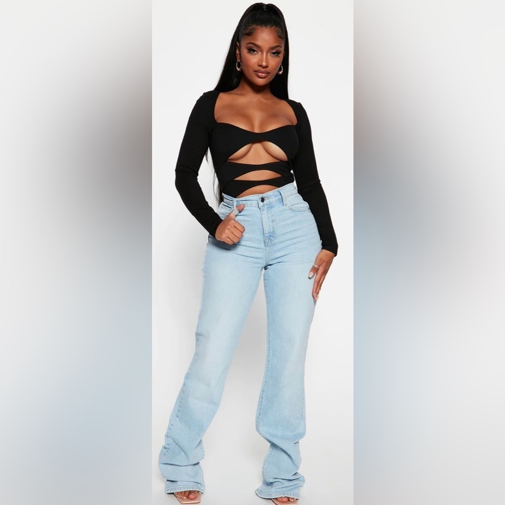 ⭐️nwt fashion nova Maryann bodysuit